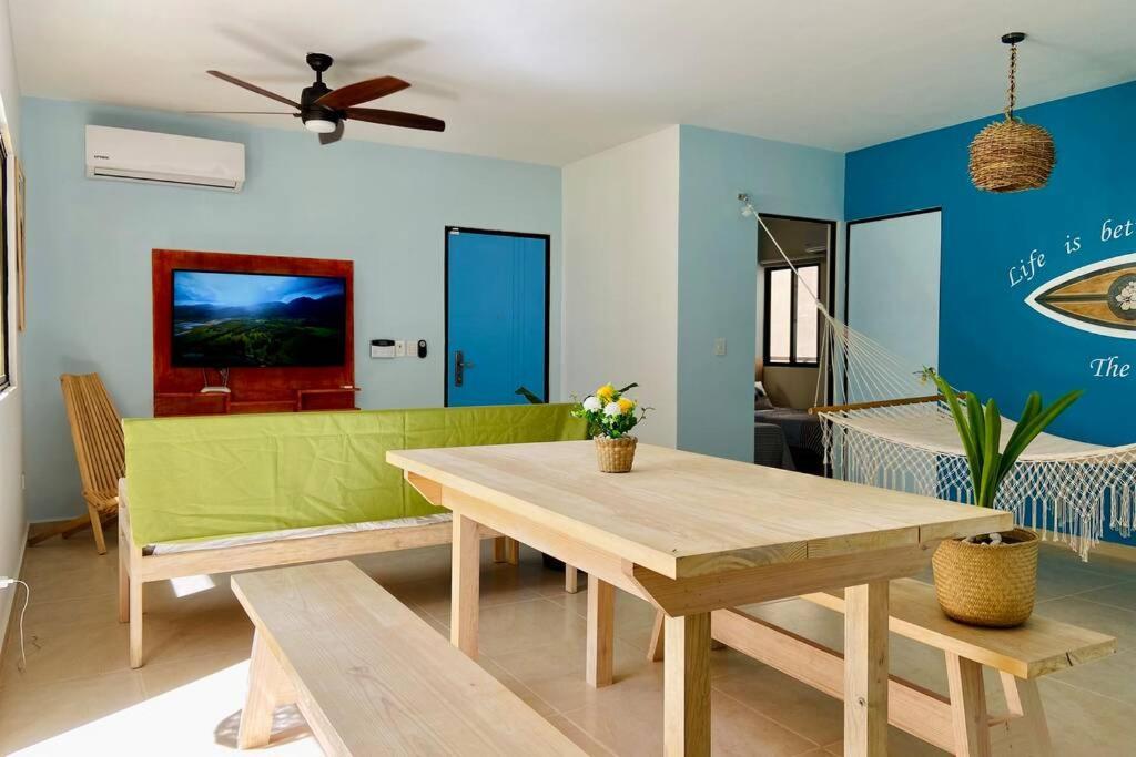 Ferienwohnung Coquillage B Cancún Exterior foto