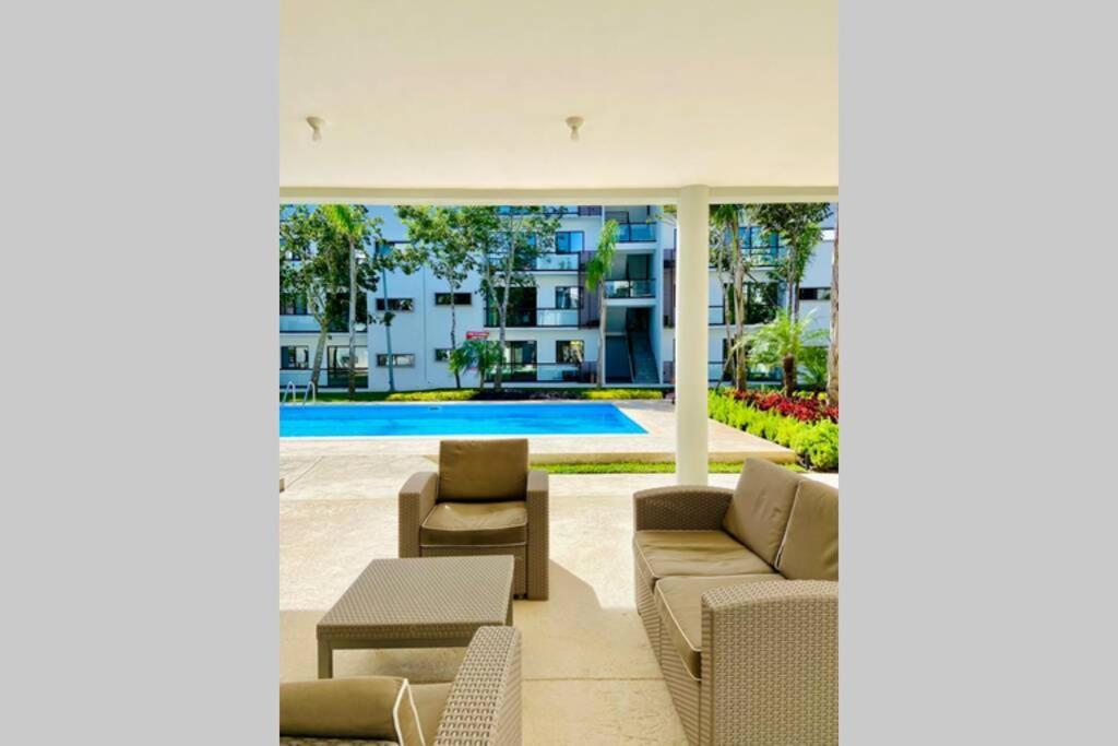 Ferienwohnung Coquillage B Cancún Exterior foto