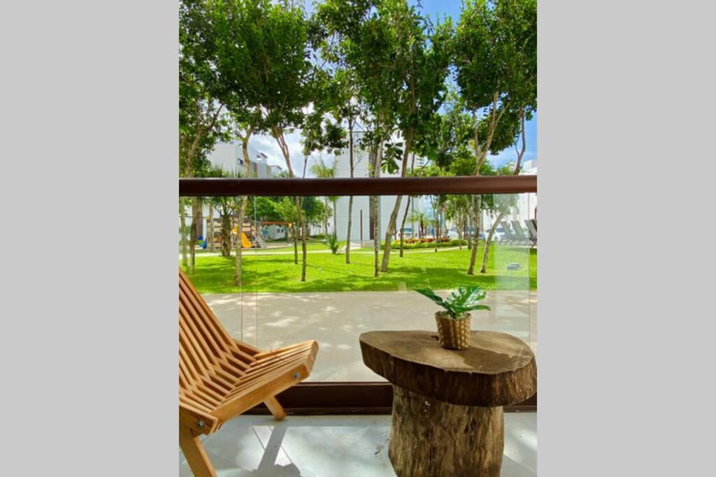 Ferienwohnung Coquillage B Cancún Exterior foto
