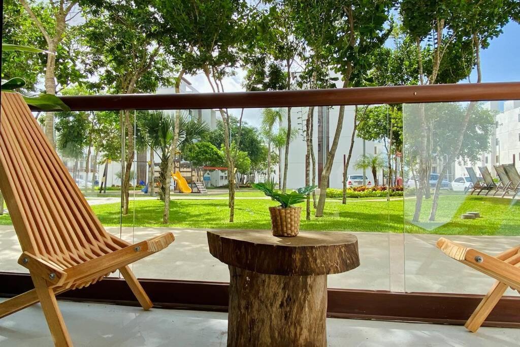 Ferienwohnung Coquillage B Cancún Exterior foto